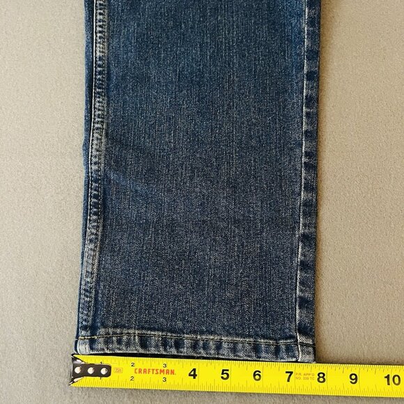 NWT Sonoma Men The Every Day Blue Denim Jeans 42x36 Regular Straight Leg Stretch - Picture 11 of 14